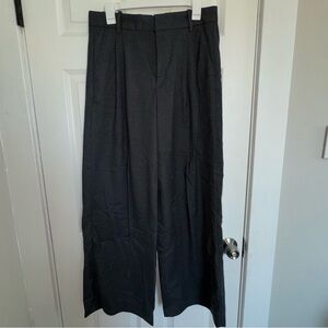 NEW Banana Republic Gray Wide Leg Trousers